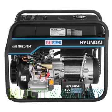 Бензиновый генератор Hyundai HHY 9020FE-T картинка 2